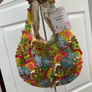 Viral Colorful Beaded Bag
